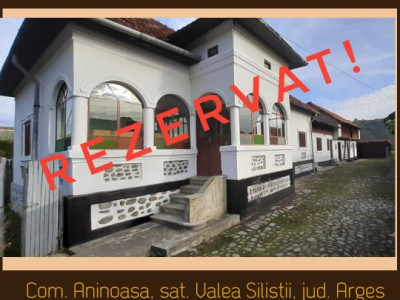 Casa traditionala in loc.Aninoasa, jud. Arges cu 2800mp teren - ZERO COMISION!