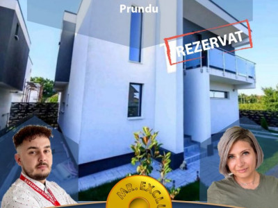 Casa Mediteraneana 4 camere Prundu - Valea Geamana 360 mp teren