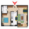 Comision 0% apartament 2 camere, bloc nou - 6 min de metrou thumb 1