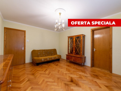 0% Comision Apartament 3 camere etaj 1-Pitesti -Craiovei - Liceu A.Odobescu!