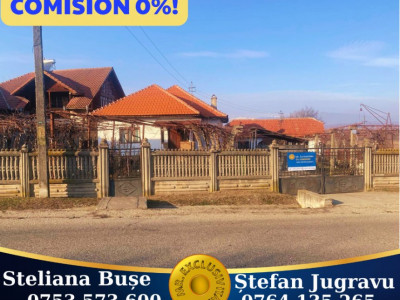 Ofertă! Casă + teren de vânzare la Șomanești, județul Gorj