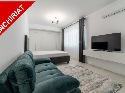 Studio lux, bloc nou F. Golesti, parcare privata, totul nou, prima inchiriere
