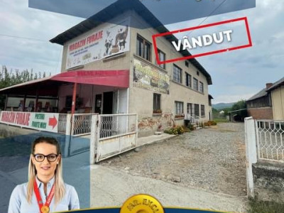 Spatiu comercial 185 mp - 11 camere central Domnesti- Arges!