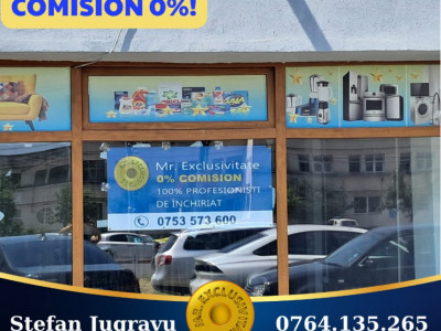 Spațiu comercial de închiriat – Târgu Jiu, Bulevardul Republicii 