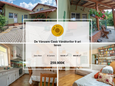 De Vânzare Casă Vânătorilor 9 ari teren