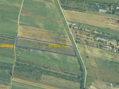 Oportunitate de investitie! Teren intravilan Maracineni 7545 mp 