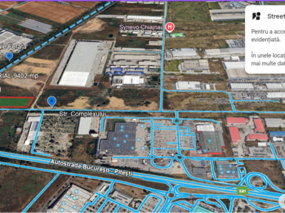 Teren industrial – zona logistica Chiajna, Carrefour Militari