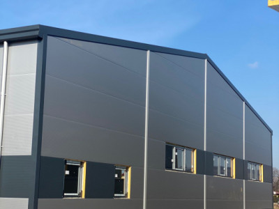 Hala industriala de vanzare-GILAU/ 1 km distanta pana la autostrada