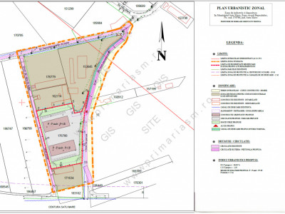De vânzare teren cu P.U.Z aprobat Str Depozitelor Satu Mare 