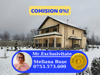 Casă P+1 modernă, complet echipată, cu teren mult, la Crasna