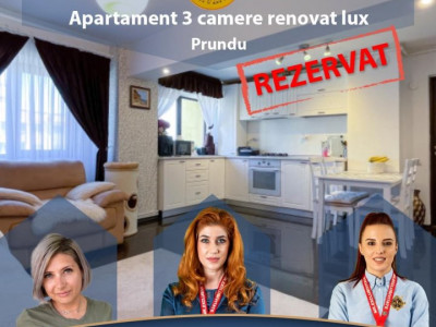 Apartament 3 camere Prundu