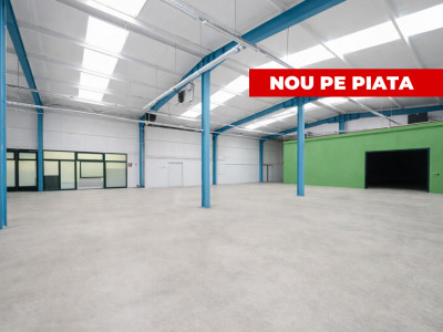 Hala industriala / spatiu comercial – VANZARE – DN 65B – Bradu-Pitesti!