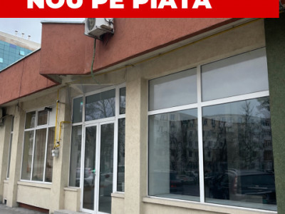Spatiu comercial 62 mp, Calea Bucureti, stradal, vad comercial