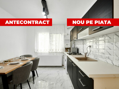Apartament Gavana, 3 camere, etaj 1, renovat recent , zona Piata-0% comision