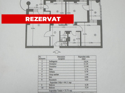 Apartament 3 camere decomandat, etaj 3, zona Dedeman-Pitesti