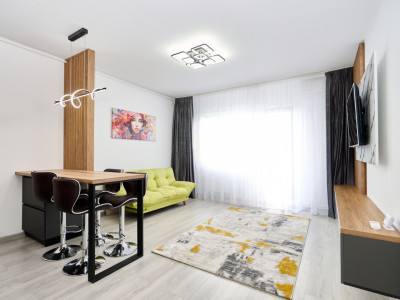 Studio Premium 57 mp | Prima Inchiriere | Terasa Panoramica | Parcare Inclusa | 