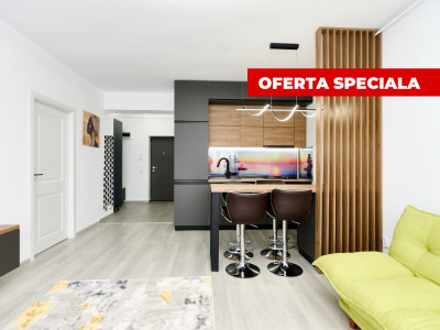 Studio Premium 57 mp | Prima Inchiriere | Terasa Panoramica | Parcare Inclusa | 