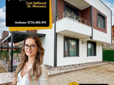 Casa premium in Stefanesti | 5 camere| Incalzire in pardoseala-Constructie noua!