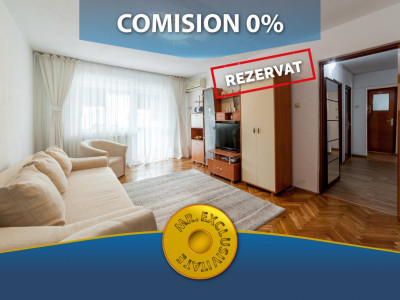 Comision 0 - Apartament 3 cam decomandat Str.Dacia (langa Spitalul pentru copii)