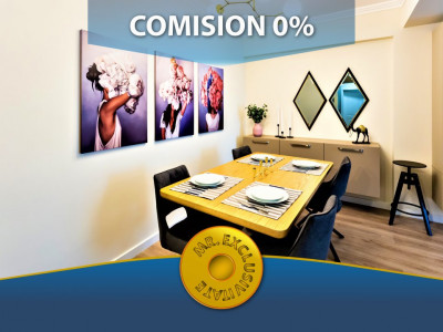 COMISION 0% pentru chirias Apartament 2 camere Lux